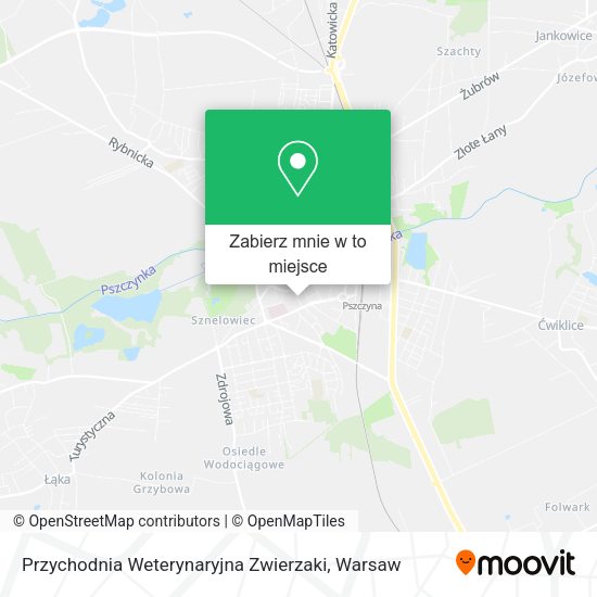 Mapa Przychodnia Weterynaryjna Zwierzaki