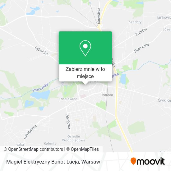 Mapa Magiel Elektryczny Banot Lucja