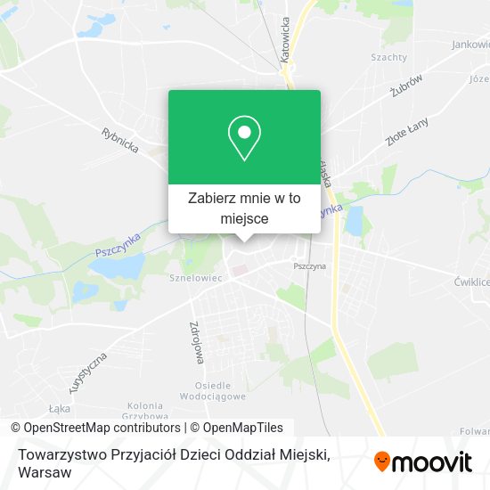 Mapa Towarzystwo Przyjaciół Dzieci Oddział Miejski