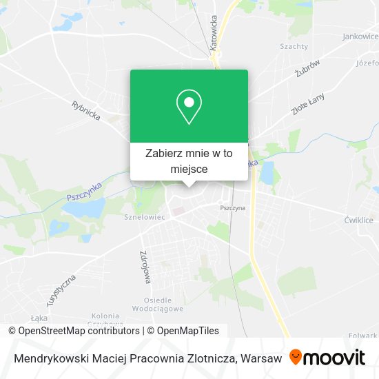 Mapa Mendrykowski Maciej Pracownia Zlotnicza