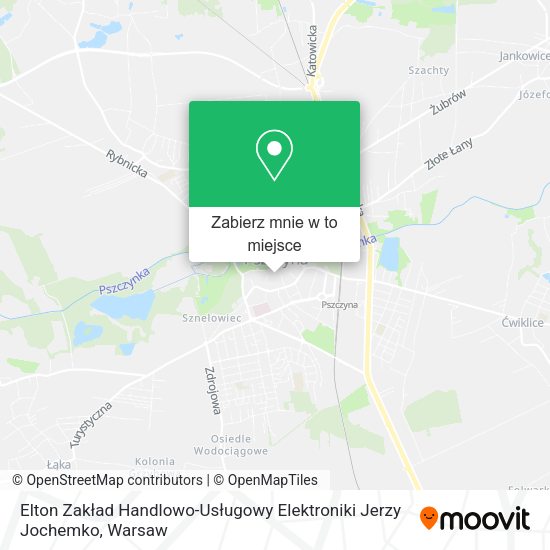 Mapa Elton Zakład Handlowo-Usługowy Elektroniki Jerzy Jochemko