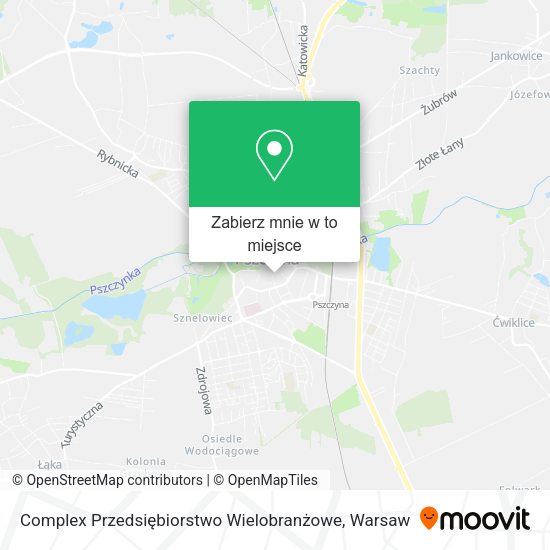 Mapa Complex Przedsiębiorstwo Wielobranżowe