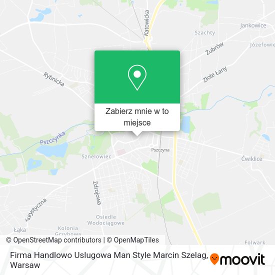 Mapa Firma Handlowo Uslugowa Man Style Marcin Szelag