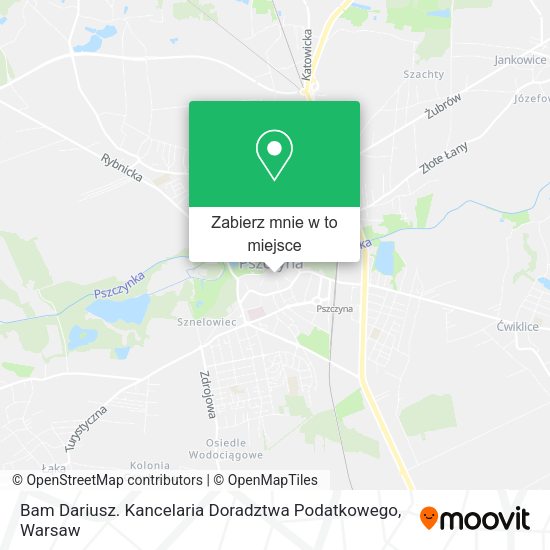 Mapa Bam Dariusz. Kancelaria Doradztwa Podatkowego