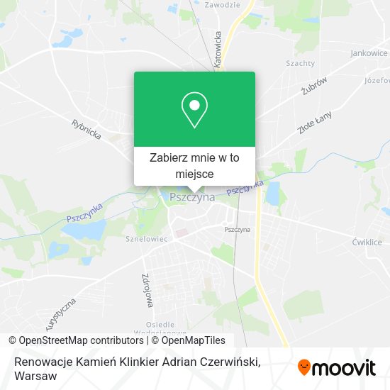 Mapa Renowacje Kamień Klinkier Adrian Czerwiński