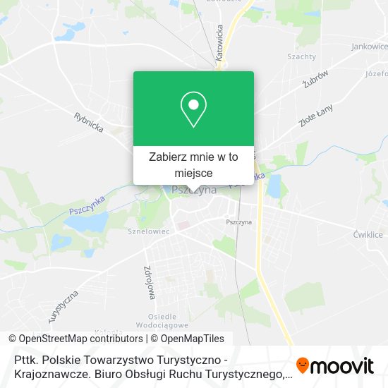 Mapa Pttk. Polskie Towarzystwo Turystyczno - Krajoznawcze. Biuro Obsługi Ruchu Turystycznego