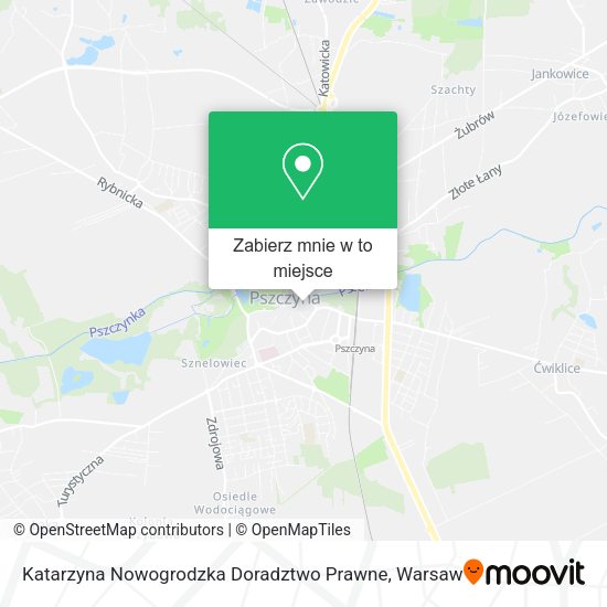 Mapa Katarzyna Nowogrodzka Doradztwo Prawne