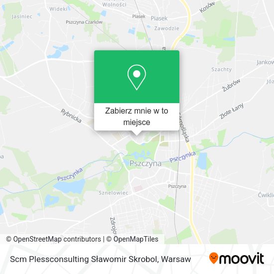 Mapa Scm Plessconsulting Sławomir Skrobol