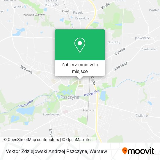 Mapa Vektor Zdziejowski Andrzej Pszczyna