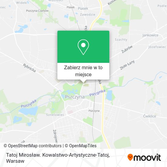 Mapa Tatoj Mirosław. Kowalstwo-Artystyczne-Tatoj