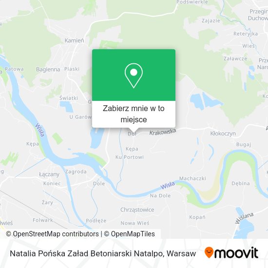 Mapa Natalia Pońska Załad Betoniarski Natalpo