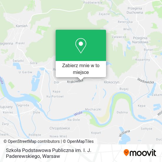 Mapa Szkoła Podstawowa Publiczna im. I. J. Paderewskiego