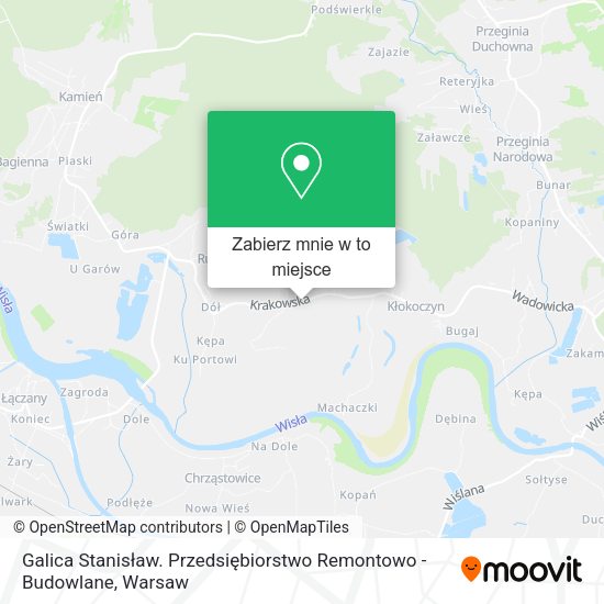 Mapa Galica Stanisław. Przedsiębiorstwo Remontowo - Budowlane