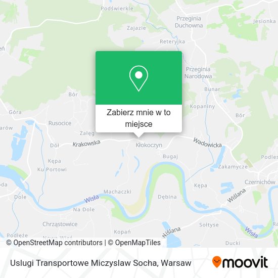 Mapa Uslugi Transportowe Miczyslaw Socha