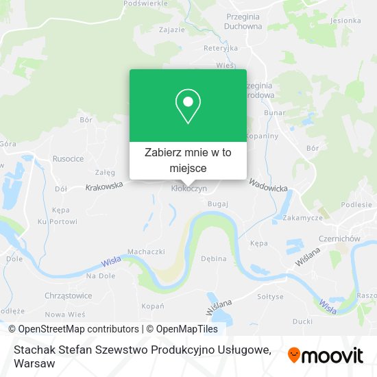 Mapa Stachak Stefan Szewstwo Produkcyjno Usługowe