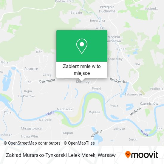 Mapa Zakład Murarsko-Tynkarski Lelek Marek