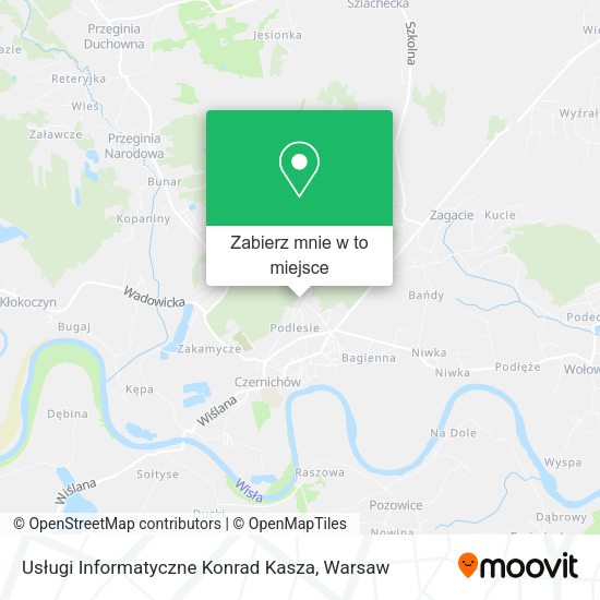 Mapa Usługi Informatyczne Konrad Kasza