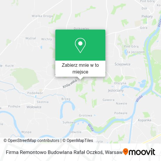 Mapa Firma Remontowo Budowlana Rafał Oczkoś