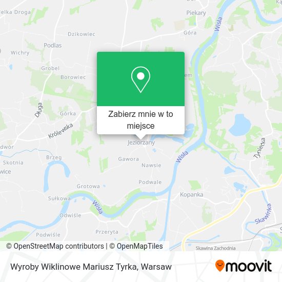 Mapa Wyroby Wiklinowe Mariusz Tyrka