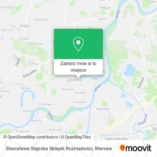 Mapa Stanisława Stępska Sklepik Rozmaitości