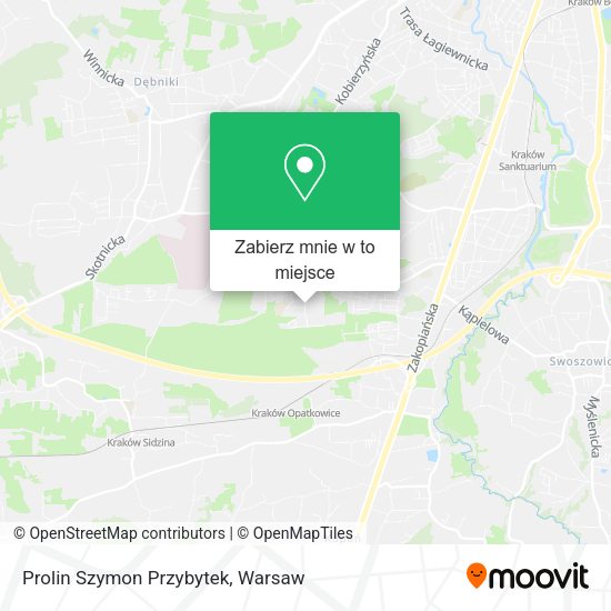 Mapa Prolin Szymon Przybytek