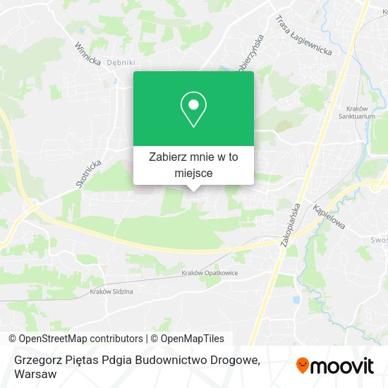 Mapa Grzegorz Piętas Pdgia Budownictwo Drogowe