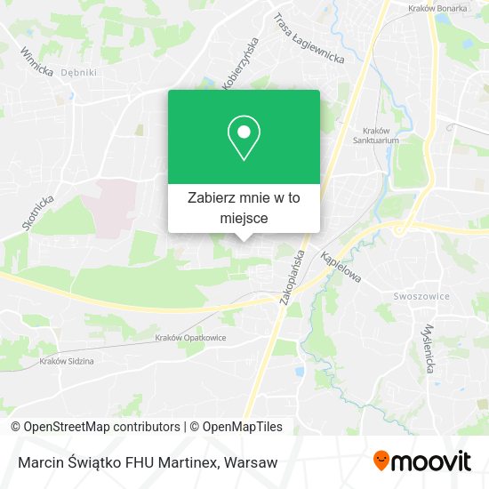 Mapa Marcin Świątko FHU Martinex