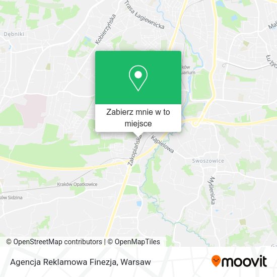 Mapa Agencja Reklamowa Finezja