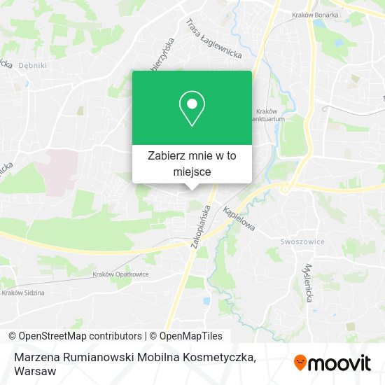 Mapa Marzena Rumianowski Mobilna Kosmetyczka