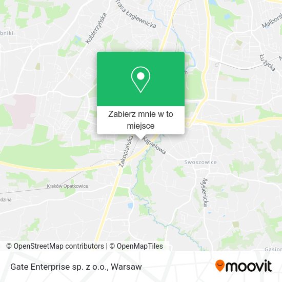 Mapa Gate Enterprise sp. z o.o.