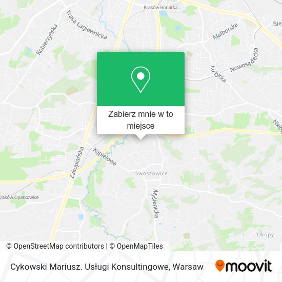 Mapa Cykowski Mariusz. Usługi Konsultingowe