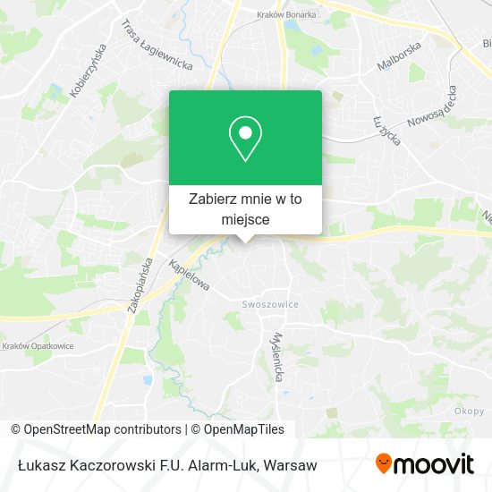 Mapa Łukasz Kaczorowski F.U. Alarm-Luk