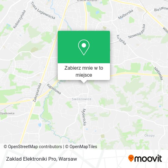 Mapa Zaklad Elektroniki Pro