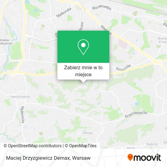 Mapa Maciej Drzyzgiewicz Demax