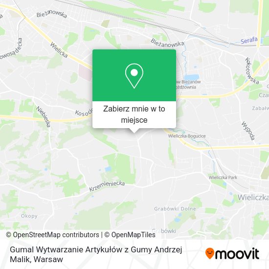 Mapa Gumal Wytwarzanie Artykułów z Gumy Andrzej Malik