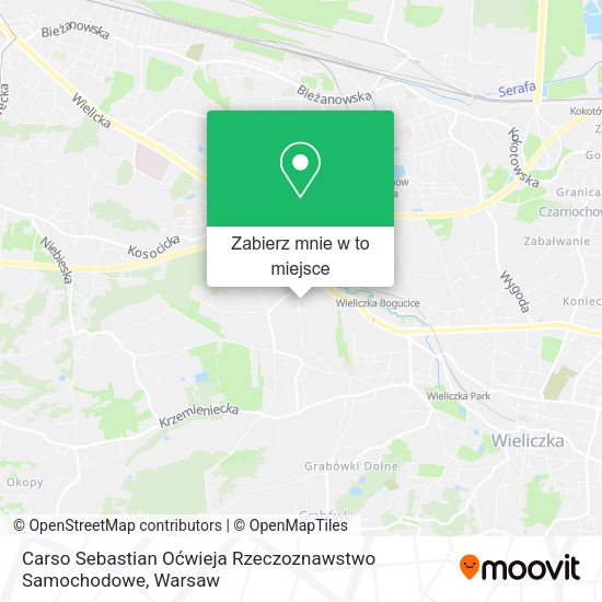 Mapa Carso Sebastian Oćwieja Rzeczoznawstwo Samochodowe