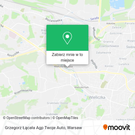 Mapa Grzegorz Łącała Agp Twoje Auto