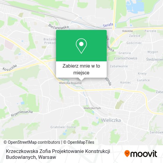 Mapa Krzeczkowska Zofia Projektowanie Konstrukcji Budowlanych