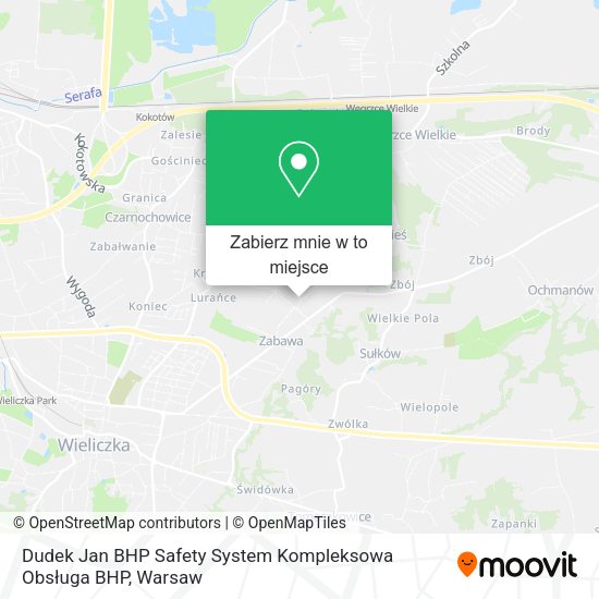 Mapa Dudek Jan BHP Safety System Kompleksowa Obsługa BHP