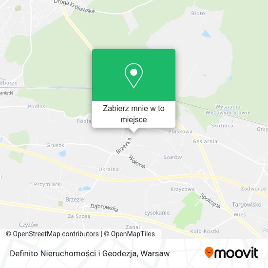 Mapa Definito Nieruchomości i Geodezja