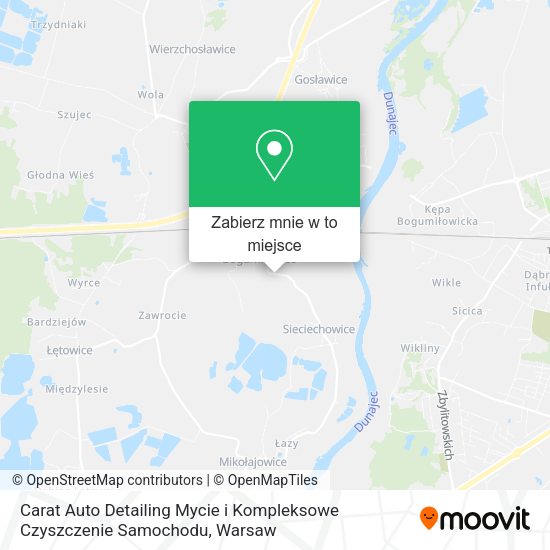 Mapa Carat Auto Detailing Mycie i Kompleksowe Czyszczenie Samochodu