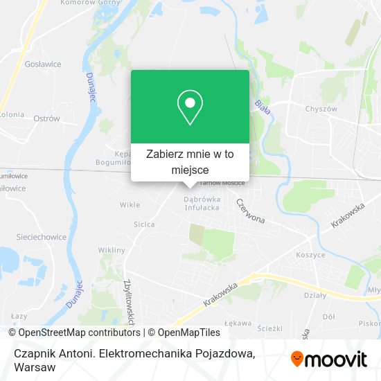 Mapa Czapnik Antoni. Elektromechanika Pojazdowa