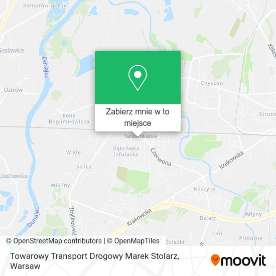 Mapa Towarowy Transport Drogowy Marek Stolarz