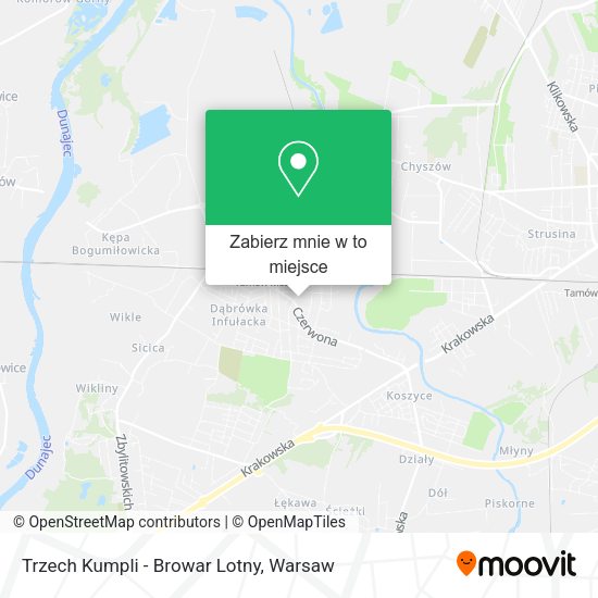 Mapa Trzech Kumpli - Browar Lotny