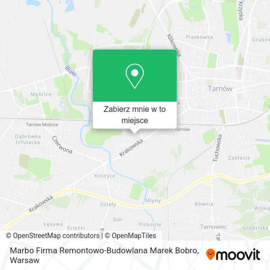 Mapa Marbo Firma Remontowo-Budowlana Marek Bobro