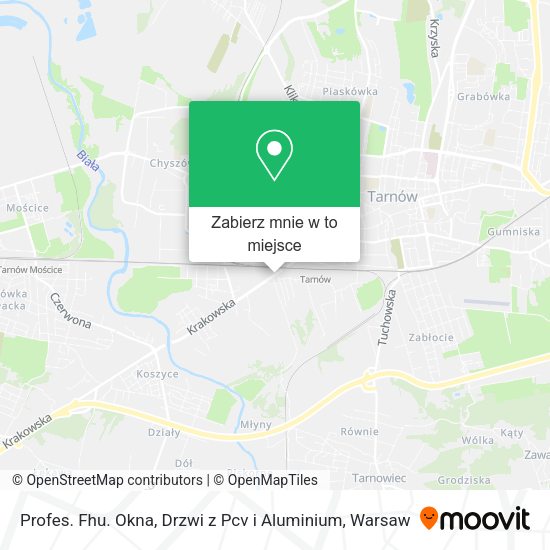 Mapa Profes. Fhu. Okna, Drzwi z Pcv i Aluminium