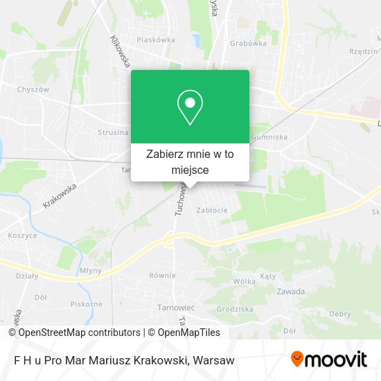 Mapa F H u Pro Mar Mariusz Krakowski