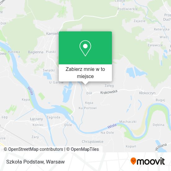 Mapa Szkoła Podstaw