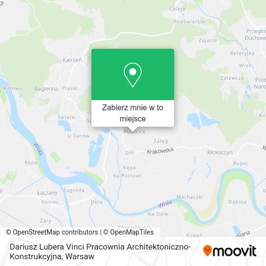 Mapa Dariusz Lubera Vinci Pracownia Architektoniczno-Konstrukcyjna