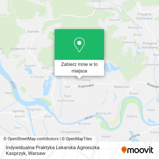 Mapa Indywidualna Praktyka Lekarska Agnieszka Kasprzyk